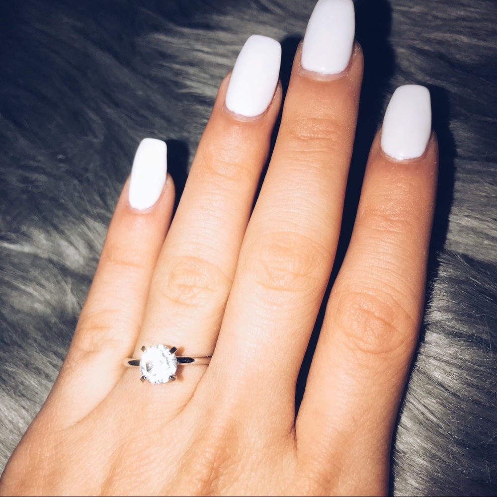 4 prong silver ring!